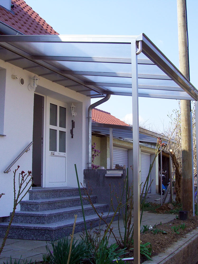 Terrassendach oder Vordach individuell für Ihr Haus
