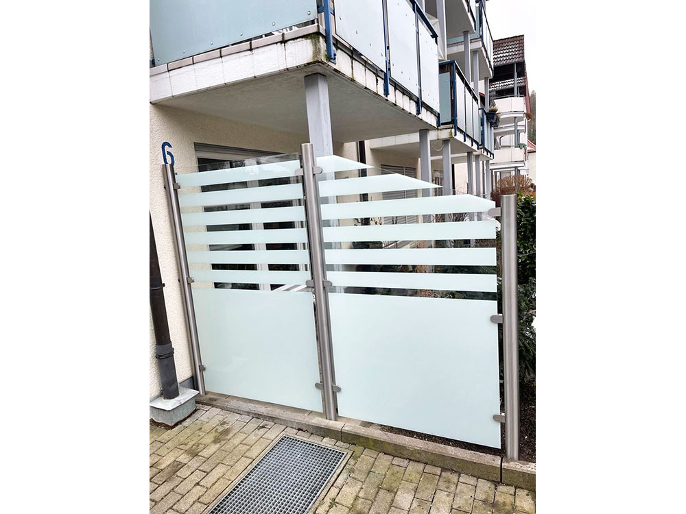 Wand für Sichtschutz und Windschutz in Rottenburg